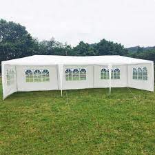 【high quanity 】the plastic connect between the tubes enhance the stability of the tent frame.the party tent have rust & corrosion resistant white powder coated steel framework, 0.6/0.7mm. Pe Fabric White Color Party Tent 10x30 Gazebo With Sidewall For Sale Buy Outdoor Winter Party Tent Big Outdoor Party Tent Marquee Party Tent Product On Alibaba Com