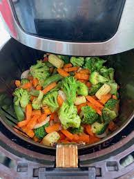 air fryer frozen vegetables melanie cooks