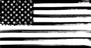 america flag black white vector images