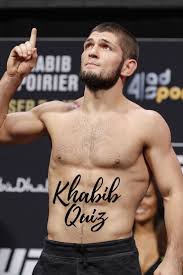 Jul 18, 2019 · this quiz really is for the diehard fans who know all the ins and outs of the promotion. Khabib Nurmagomedov Quiz Quiz Ufc Fighter Quizzes