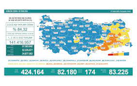 Türkiye'de günlük koronavirüs vaka sayısı ilk kez... | Ruda