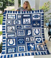 Indianapolis Colts Quilt Blanket