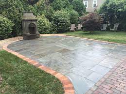 Dry Laid Natural Cleft Bluestone Patio