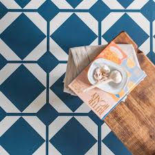 dovetail oxford blue floor tiles by