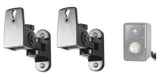 pair hidden wall mount swivel brackets