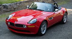 bright red bmw z8 carscoops