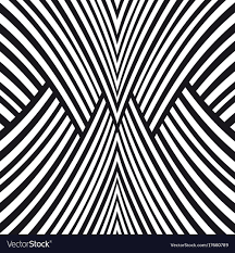 Abstract Striped Background Black And White Vector Image