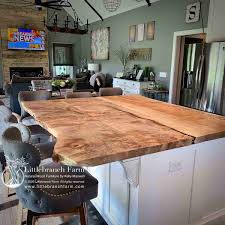 natural wood countertops live edge