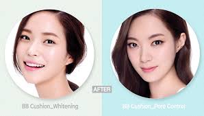bb cushion whitening vs pore control