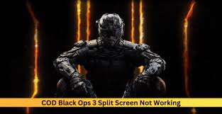 fix cod black ops 3 split screen not