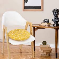 15 inch round bistro chair cushion