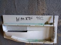 250006350 WMXTF 942 HOTPOINT FRONT SOAP DRAWER HANDLE IN WHITE,CL |  appliancespareparts.mysimplestore.com