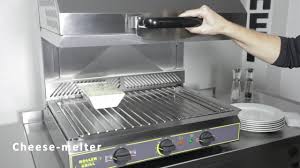 salamander grill cooking roller