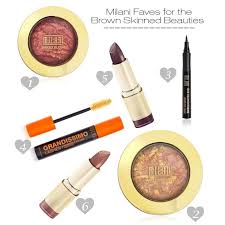 my milani faves for the brown skinned