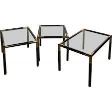 glass coffee tables 1980s