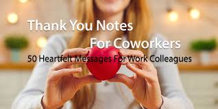 thank you notes for coworkers 50