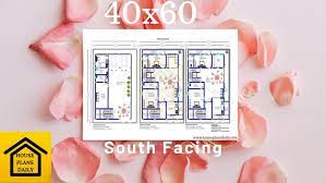 40x60 South Facing Vastu Home Plan