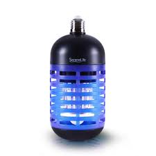 Serenelife Bug Zapper Light Bulb Indoor Electric Screw In Pest Control Bulb Pslbz1 The Home Depot