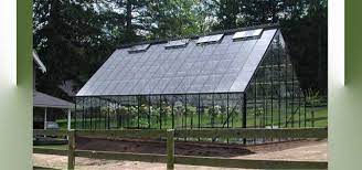 Cape Cod Glass Greenhouse Gothic Arch