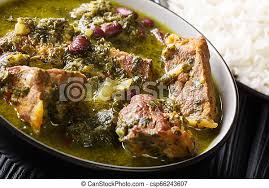 Maybe you would like to learn more about one of these? Ghormeh Sabzi Lamb Stew Meat With Different Herbs And Beans Closeup In A Bowl Horizontal Ghormeh Sabzi Lamb Stew Meat With Canstock