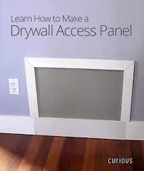 access panel basement remodel diy