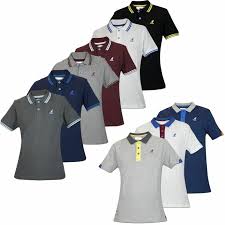 Details About Kangol Mens T Shirts Pique Polo Shirt Collar Short Sleeve Tee Top Uk Sizes S M
