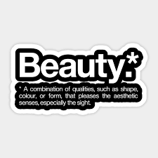 beauty definition beauty sticker