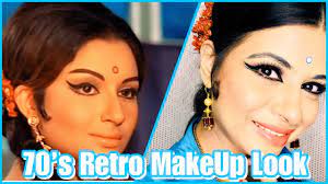 70 s retro makeup look ii sharmila