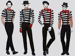 the sims resource mime costume