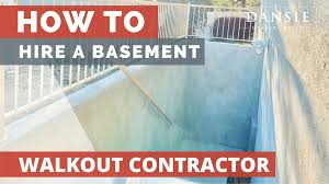 How To Hire A Basement Walkout Contractor