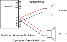 Image of Parallel speaker wiring diagram