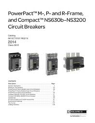 compact ns630b ns3200 circuit breakers