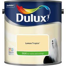 Dulux Lemon Tropics Silk 2 5l Paint