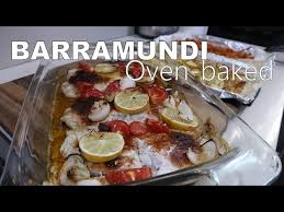how to make oven baked barramundi i