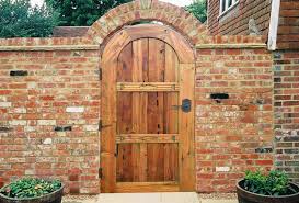 Garden Gate Arched Top Gate Plank