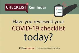 © © all rights reserved. Onsite Personnel Covid 19 Checklist Environmental Health Safety Umass Amherst