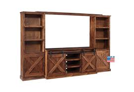 Farmhouse Fireplace Complete Wall Unit