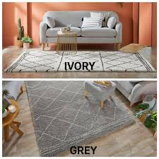 kush berber soft gy grey rug flooor