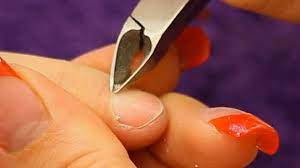 how to use a cuticle nipper tutorial