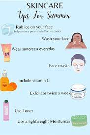 summer skin care tips