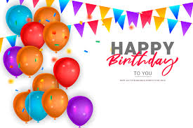 happy birthday banner pngs for free