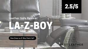 la z boy leather sofa review are they