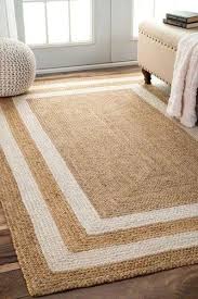 rectangular jute rug for home pattern