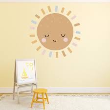 Happy Sunshine Nursery Wall Sticker