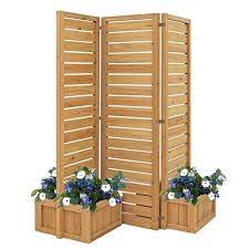Wooden Outdoor Privacy Screen
