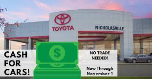 cash for cars toyota on nicholasville