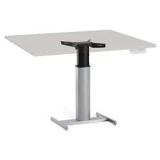 Has anyone made their own height adjustable desk? Ergoadvantage Single Leg H Base For Height Adjustable Desk Adjustable Workstation Ergonomic Standing Desk Applied Ergonomics Chicago
