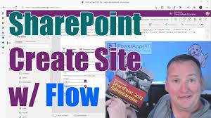 create a sharepoint site with