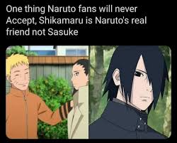 Sasuke admitted that Naruto is his closest friend, yes, he made a lot of  mistakes and hurt Naruto in th… | Naruto shippuden characters, Naruto and  shikamaru, Naruto