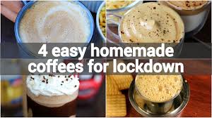 4 easy homemade coffee recipes for